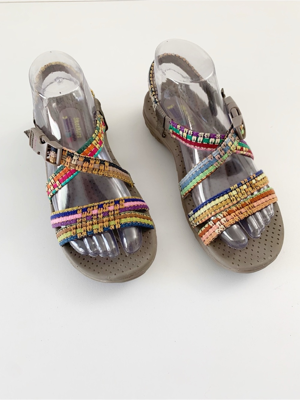 Skechers Reggae "Sew Me" Strap Sandals ~ 6